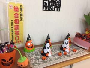 玄関　ハロウィンH29